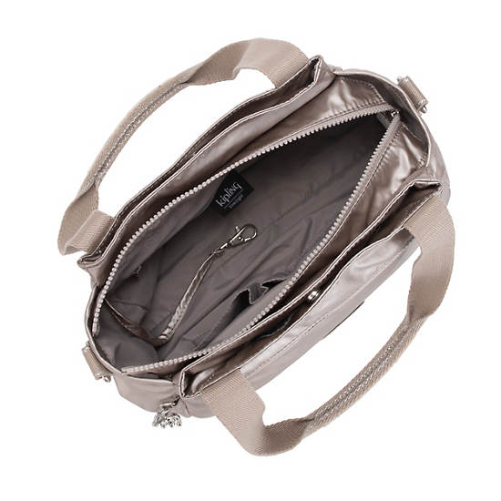 Sacs À Bandoulière Kipling Elysia Metallic Beige | FR 1810IL